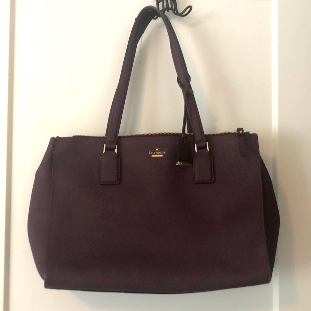 Maroon Kate spade purse
